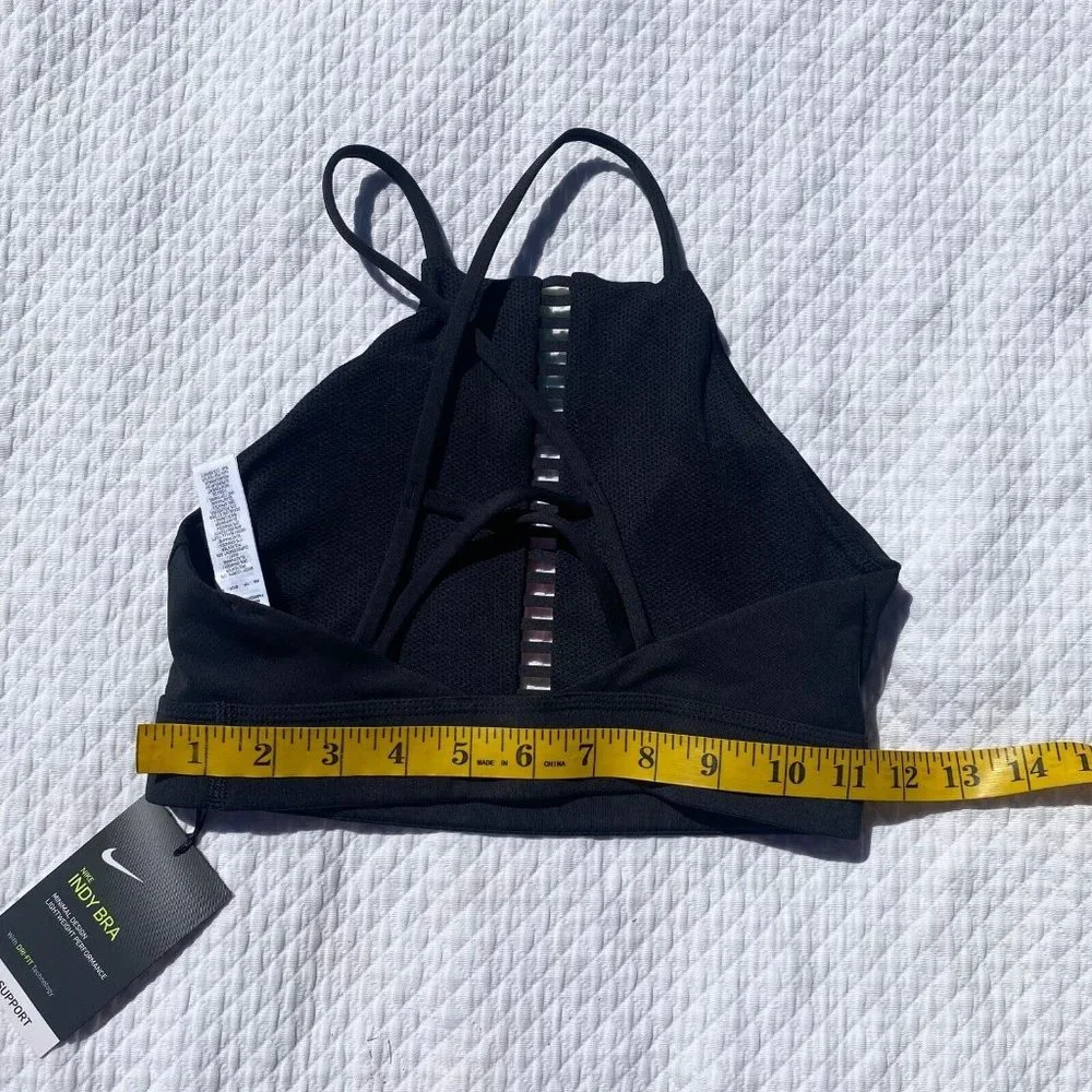 NWT Nike Dri-FIT Women's Size XS Indy Rainbow Ladder Sports Bra Padded - Picture 8 of 8
